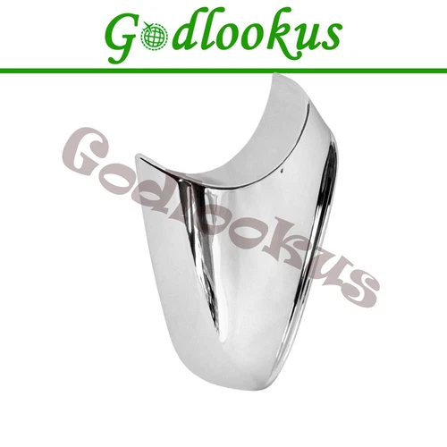 Fit For 2016-2021 Tesla Model S Door Mirror Lower Cover Chrome Right Side Front