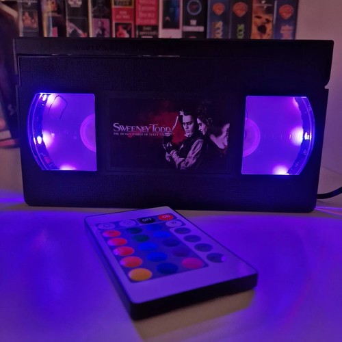 Música y Musicales LED VHS Novedad Cinta Luz Lámpara Cumpleaños Navidad Idea de Regalo Retro - Imagen 282 de 345