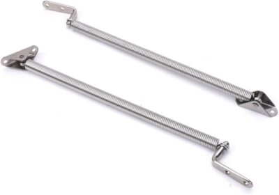 2X Stainless-Steel Marine 8'' Heavy Duty Hatch Spring Adjuster w/U-Bolt & L-Shape