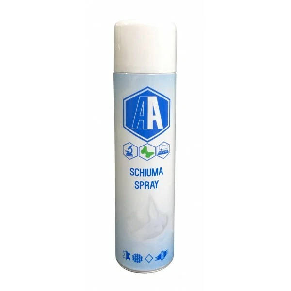 QUASAR - AA CLEANER SPRAY SCHIUMA PELLE AUTO DIVANI PROFESSIONALE SP39001 400 ML