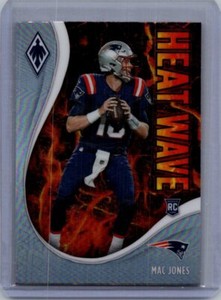 2021 Panini Phoenix #17 Mac Jones Heat Wave