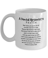 Dental Hygienist's Prayer Coffee Mug