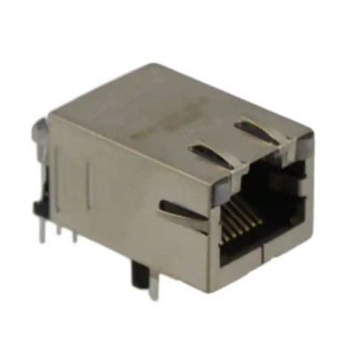 08B0-1X1T-36-F Connector Telephone and Telecom Magjack 1Port RJ45 10/100 Base-T