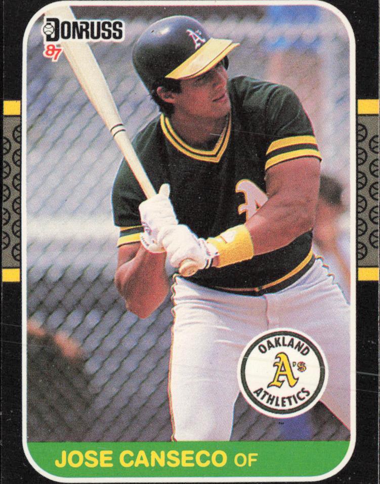 1987 Donruss #97 Jose Canseco