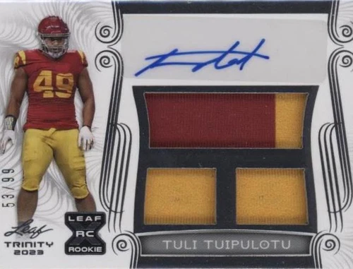 2023 Leaf Trinity Tuli Tuipulotu #TA-TT1