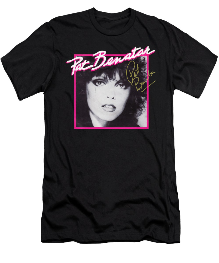 Vintage Pat Benatar Signature Cotton Cotton Black All Size Unisex Shirt SE155