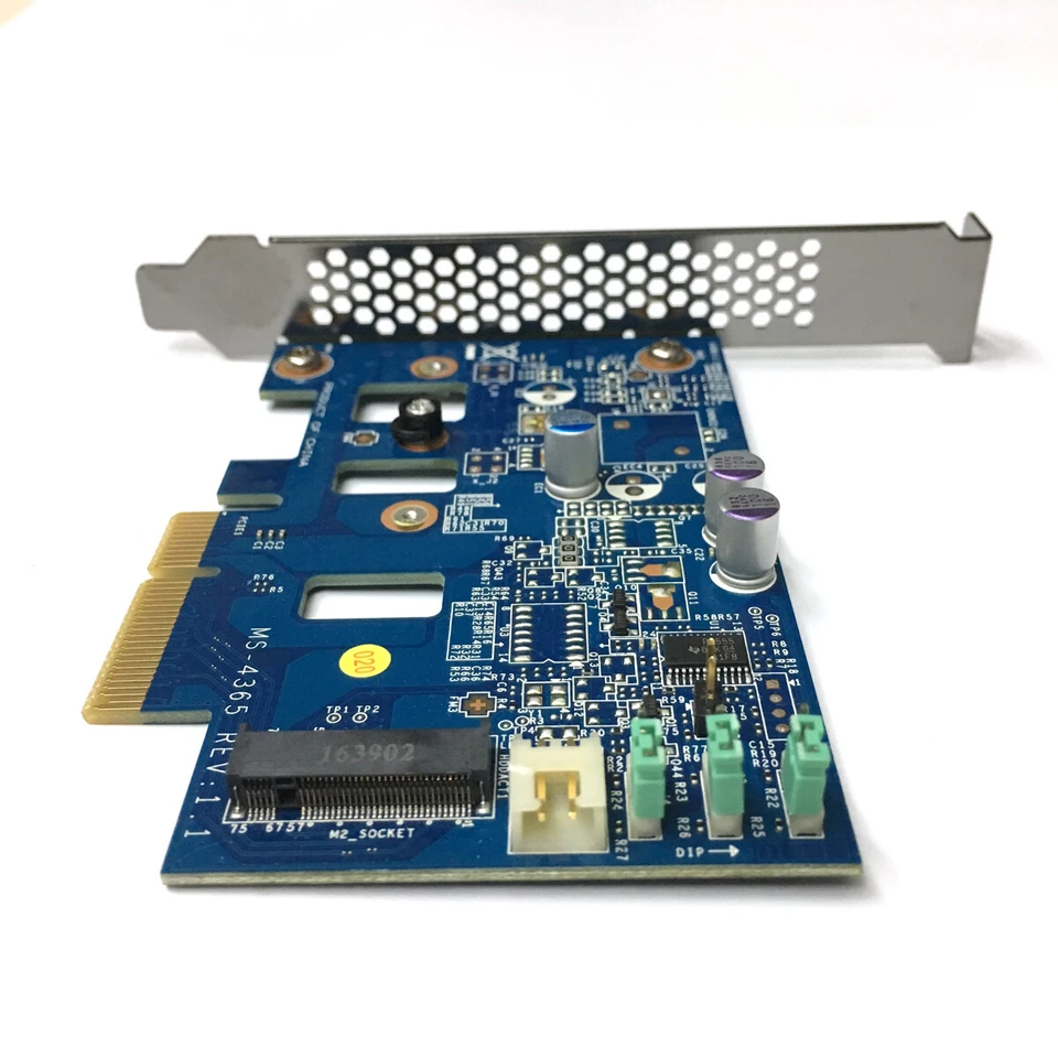 HP MS-4365 SSD PCIe to M.2 Controller Adaptr 742006-002 with FH and LP Bracket - Image 4 of 4