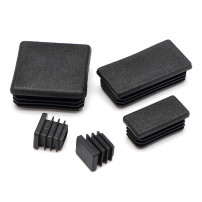Box Section Plastic End Caps For Tubing Pipe Inserts Bungs Feet ...