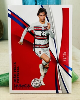 2021 PANINI immaculate soccer autograph DECO BARCELONA