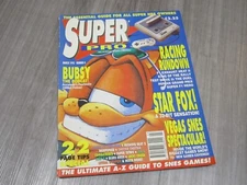 Super Nintendo magazine ,Super Pro ,issue 4 ,March 1993, Bubsy the Bobcat