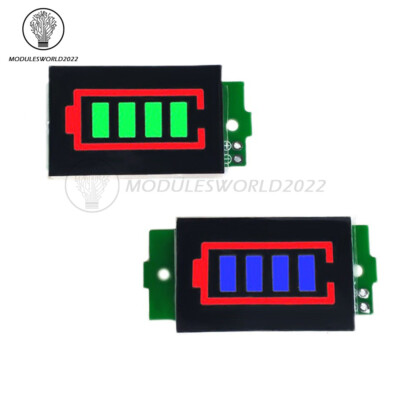 1S 2S 3S 4S 5S 6S 8S Lithium Battery Capacity Charge Indicator Module Tester