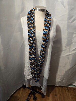 Soft Infinity  Loop Scarf Neck Warmer Cowl Neck  New Handmade Crocheted