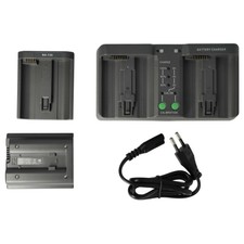 Cargador dual de batería para