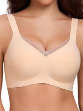 Crossover Bras for Women No Underwire Wireless Bralettes Seamless Supportive T S