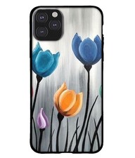 Modern Tulip Floral Art Phone Case Slim Shockproof Protective Phone Cover