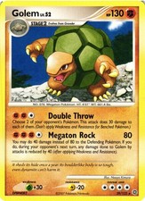 Pokémon TCG Golem 29/132 Secret Wonders Rare VLP