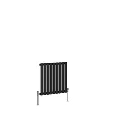Black Flat Panel Bathroom Designer Radiator Towel Rail Central Heating Rads UK