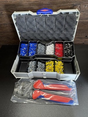 KNIPEX Crimp-Sortiment Wire Ferrules 97 90 Tanos Mini-Systainer Multiple Choices