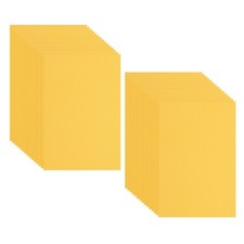 30 Pack EVA Foam Sheets 12" x 8" 2mm Thick Foam Paper Golden Yellow