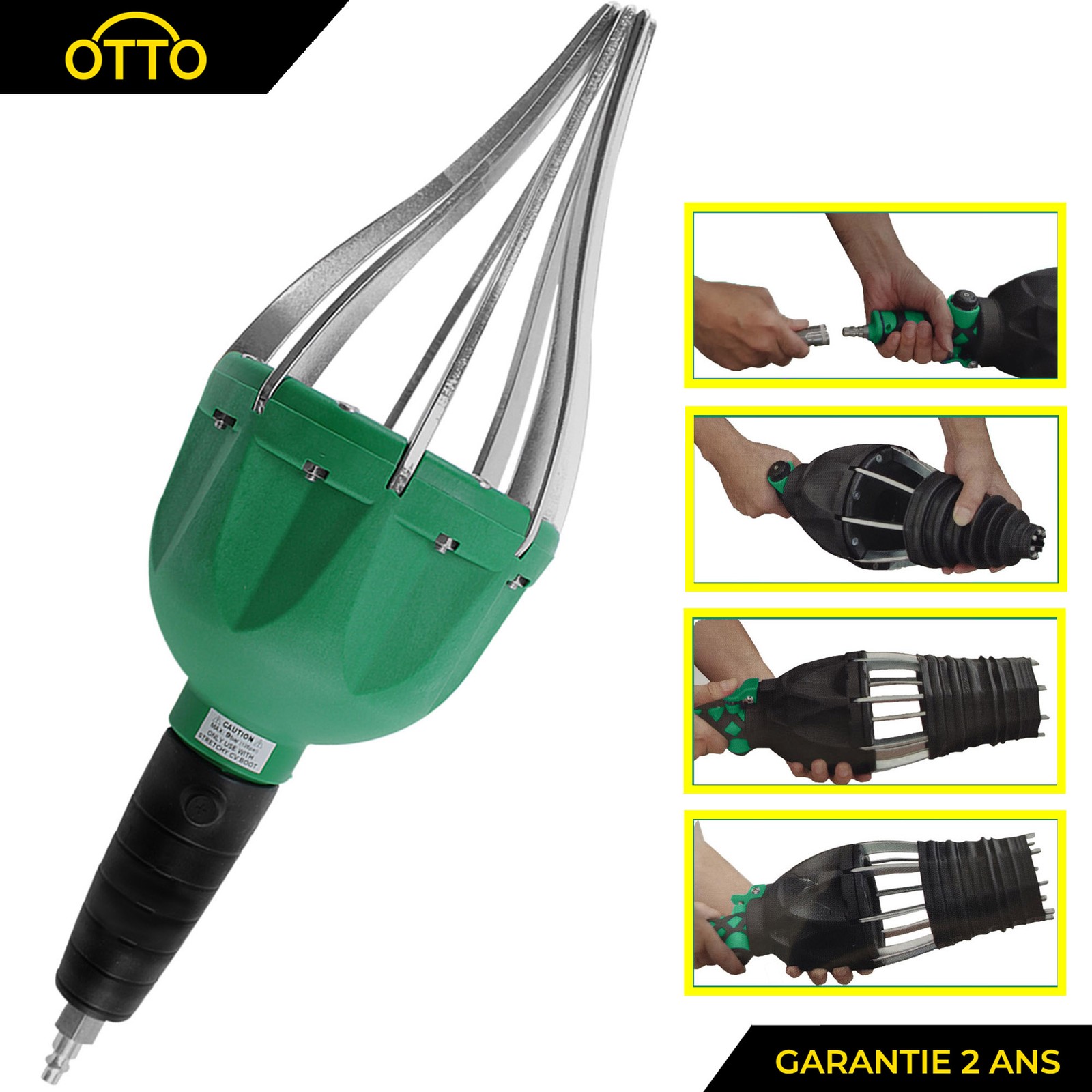 Soufflets de transmission extensibles kit de réparation universel étanche pour cardan auto