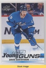 2019-20 Upper Deck Young Guns David Gustafsson #461 READ 8tn
