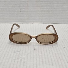 Le Specs Outta Love Oval Sunglasses Caramel/ Tan Tint 51-17 140 Unisex