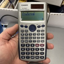 Casio FX-115ES Scientific Calculator Working Solar Power
