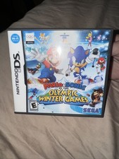 Mario & Sonic Olympic Winter Games (Nintendo DS, 2009)  CIB w/ Manual - Tested