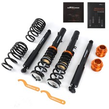 Gewindefahrwerk Set for Peugeot 207 06-14 51mm Federbein Höhenverstellbar 0-25mm