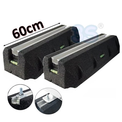 Paar 60 cm ECO-BLOCK Anti-Vibro-Basen, Traglast 700 kg
