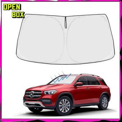 Windshield Sun Shade Custom Fit Mercedes Benz GLE 2020-2026 4-Layer Foldable