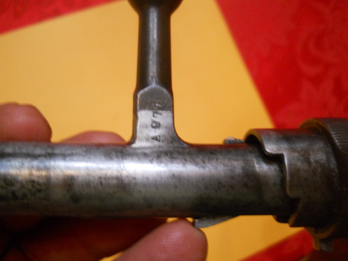 WW2 japanese type 38 arisaka complete bolt w early war knurled