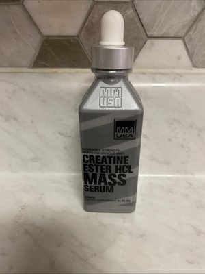 Creatine Ester HCL Mass Serum 5.1 Fl Oz GRAPE New Sealed MMUSA Exp 12/2026