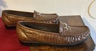 SAS Metro Cognac Croc Slip On Loafers Size 8M — photo 5
