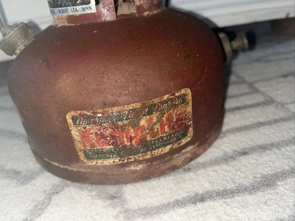 Linterna AGM KampLite Modelo Vintage RL-3. Sin globo terráqueo. Linterna No Coleman Foto 4 de 4