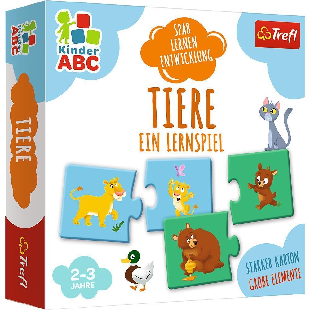 Trefl Mehrfarbig Lernspiel Tiere (Deutsch, Englisch) - Bild 2