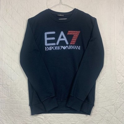 Emporio Armani EA7 Mens Sweatshirt Size Large,Made in Italy.