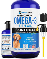 Omega 3 Fish Oil for Dogs - Better than Salmon Oil - Dog Fish Oil Supplement to