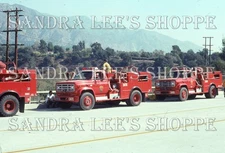 Fire Apparatus Slide 1993 CA CDF GMC Engine 3476 Altadena Fire #10839