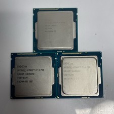 Lot Of 3 Intel Core i7-4790 3.60GHz CPU Processor SR1QF