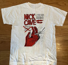Nick Cave And The Bad Seeds Live In Vancouver T Shirt D2276