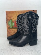 New Children s Black Laredo Cowboy Boots. C 2430 13 D. 23-45