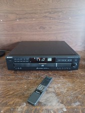 Vtg Sony 5 Disc Cd Changer CDP-CE335 W/ Sony ...