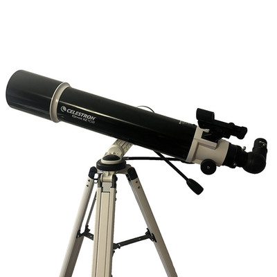Celestron Omni AZ 102 Refractor Telescope 102mm f/6.5 2 Eyepieces Tripod