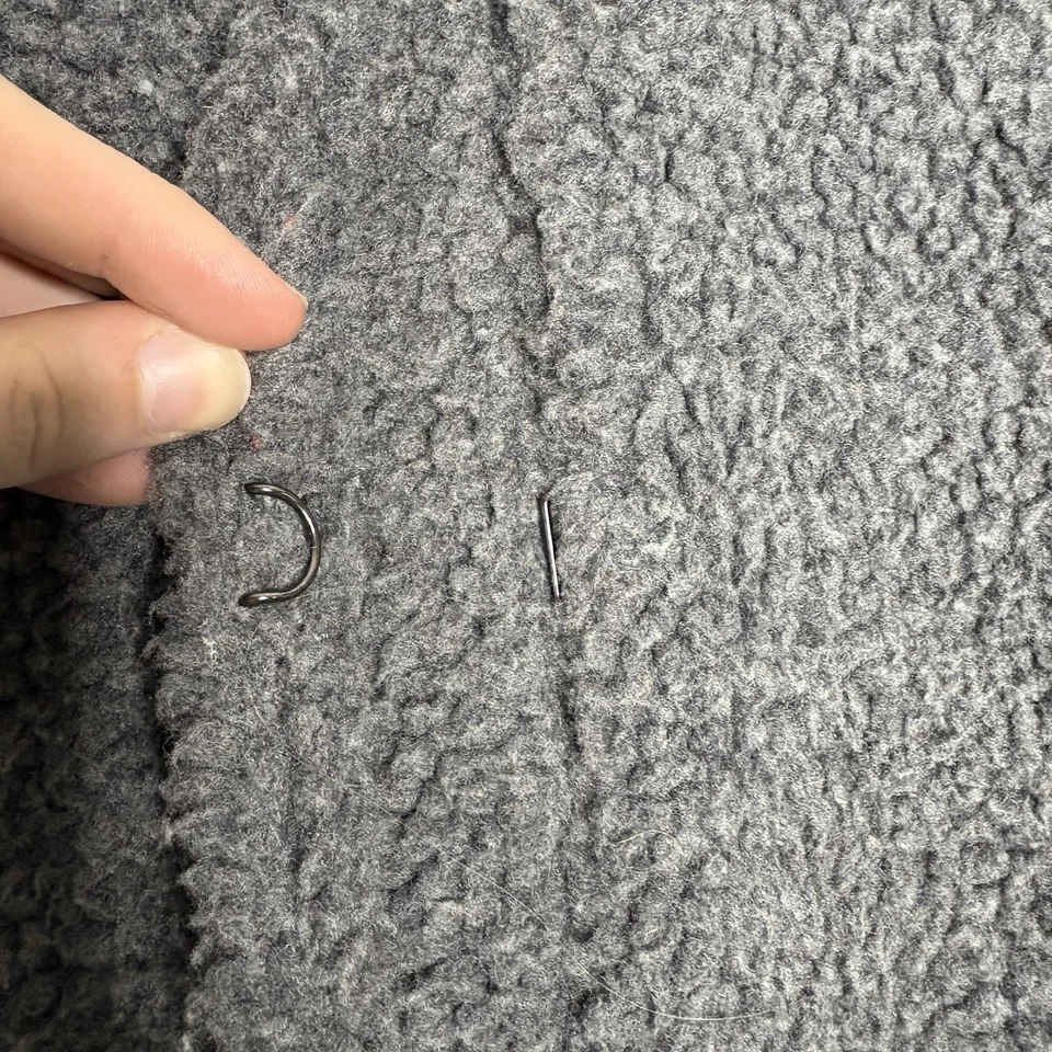 Casaco Madewell Bonded Sherpa Cocoon Feminino Tamanho Pequeno Urze Carbono - Imagem 4 de 4