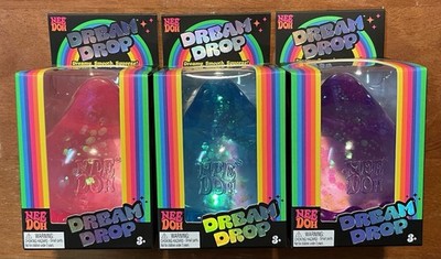 Nee Doh Dream Drop Full Set of 3 Squeeze Ball Schylling