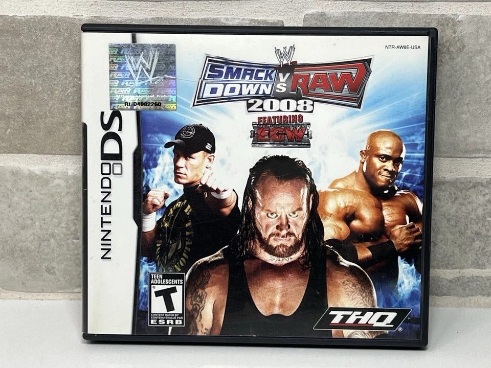 WWE SmackDown vs. Raw 2009 - Nintendo DS - Complete with Manual - Tested - Image 2 of 4