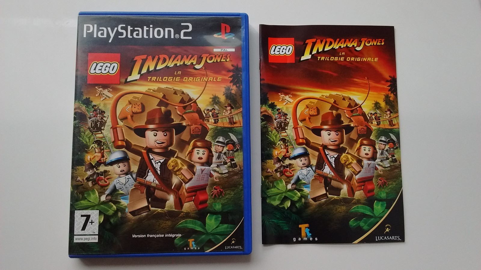 LEGO Indiana Jones La trilogie originale Complet sur Playstation 2 PS2 !!!