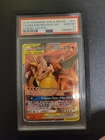 2019 POKEMON SUN & MOON COSMIC ECLIPSE #22 CHARIZARD & BRAIXEN GX PSA 10