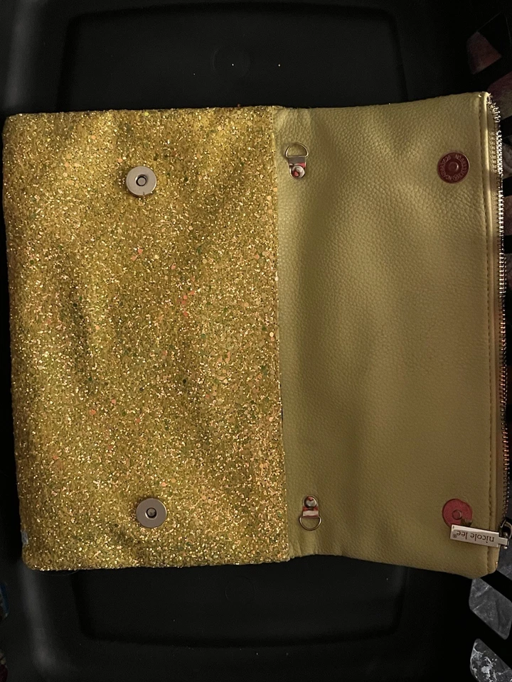 Bolsa de mão amarela Nicole Lee - Imagem 4 de 4